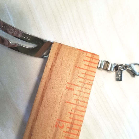 Coach Silver Chunky Link Bracelet - Picture 6 of 6